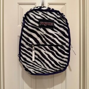 jansport animal print reversible backpack Half Pint FX Mini 7 oz / 0.2 kg TRANS BY JANSPORT Backpack Zebra/Animal
